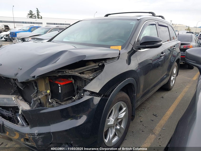 5TDDKRFH1FS206270 2015 TOYOTA HIGHLANDER photo no. 2