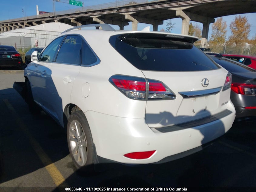 2T2BK1BAXFC326283 2015 LEXUS RX photo no. 3