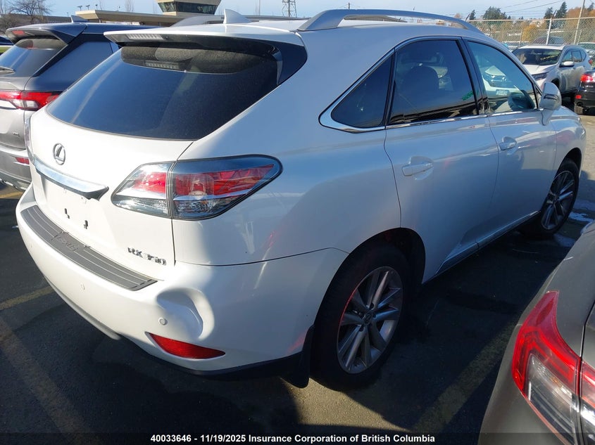2T2BK1BAXFC326283 2015 LEXUS RX photo no. 4