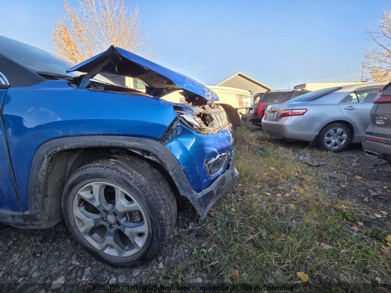 2018 Jeep Compass Limited VIN: 3C4NJDCB9JT111531 Lot: 40036159