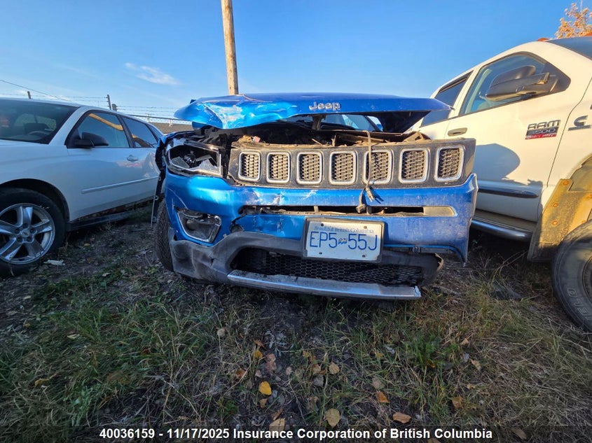 2018 Jeep Compass Limited VIN: 3C4NJDCB9JT111531 Lot: 40036159