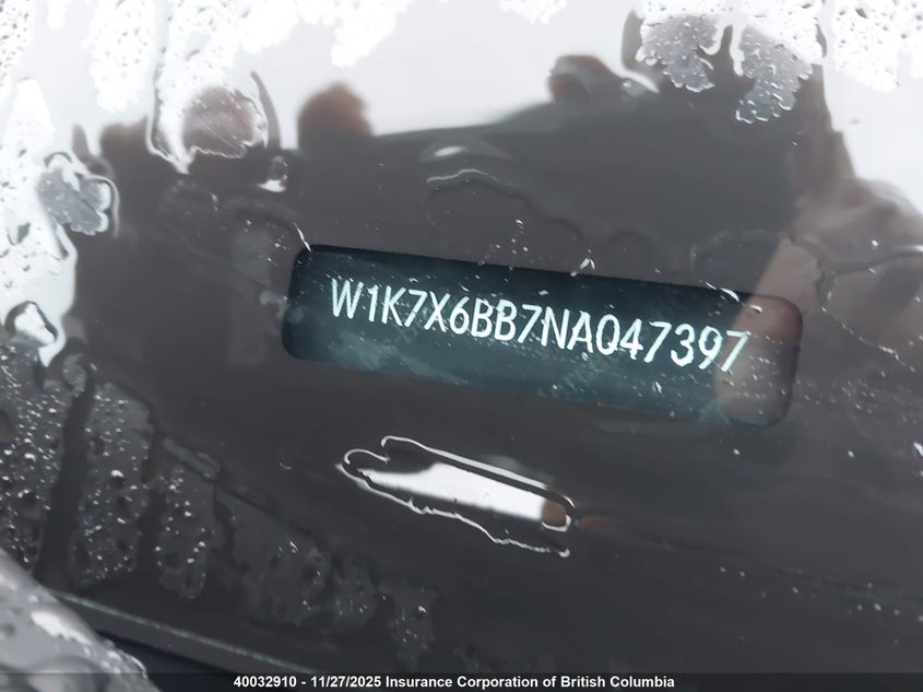 2022 Mercedes-Benz Amg Gt 53 VIN: W1K7X6BB7NA047397 Lot: 40032910