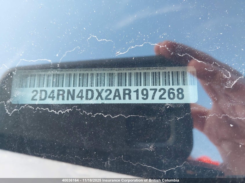 2D4RN4DX2AR197268 2010 DODGE CARAVAN photo no. 19