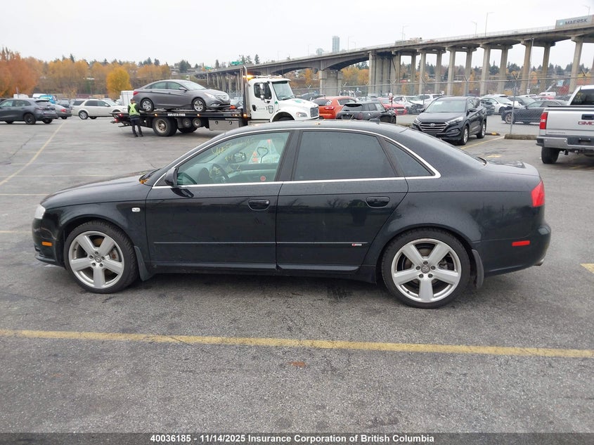 2007 Audi A4 VIN: WAUEF78E37A255675 Lot: 40036185
