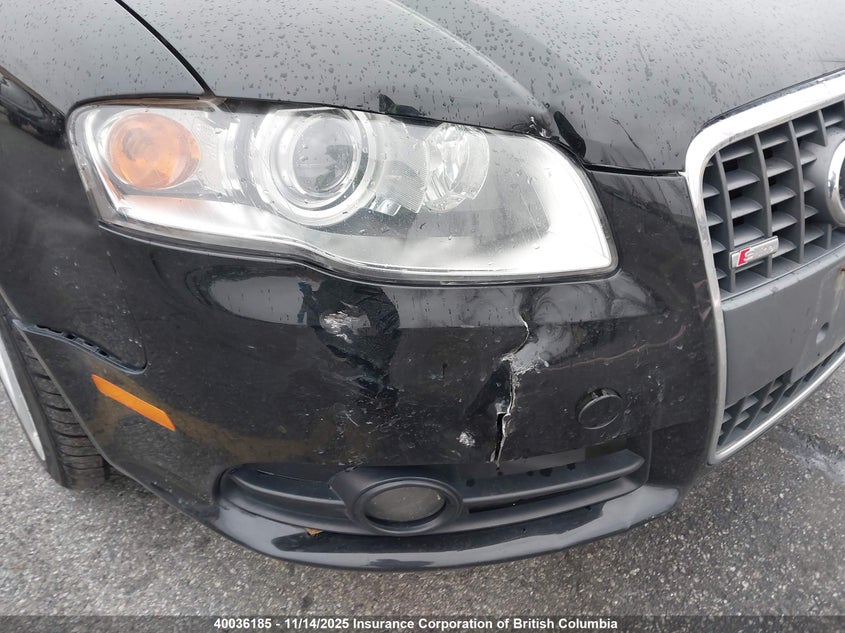 2007 Audi A4 VIN: WAUEF78E37A255675 Lot: 40036185