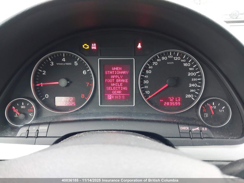 2007 Audi A4 VIN: WAUEF78E37A255675 Lot: 40036185