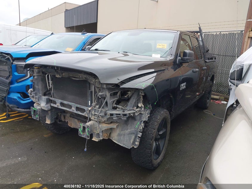 1C6RR7FG9JS174222 2018 RAM 1500 photo no. 2