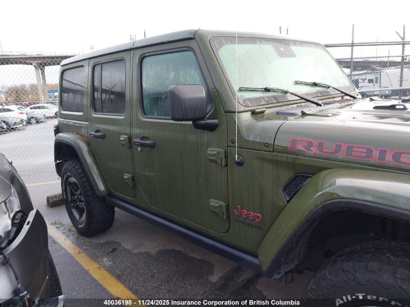 2021 Jeep Wrangler Unlimited Rubicon VIN: 1C4HJXFN0MW503915 Lot: 40036198