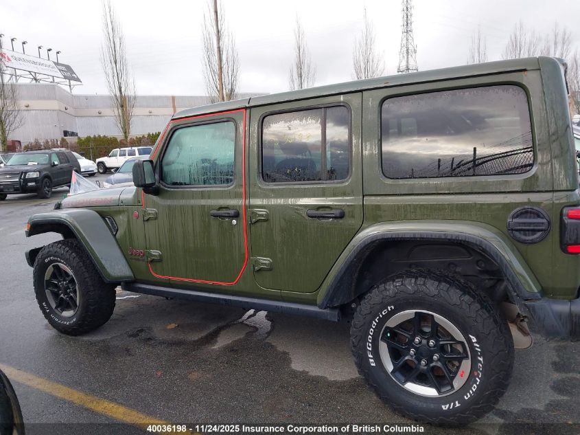 2021 Jeep Wrangler Unlimited Rubicon VIN: 1C4HJXFN0MW503915 Lot: 40036198