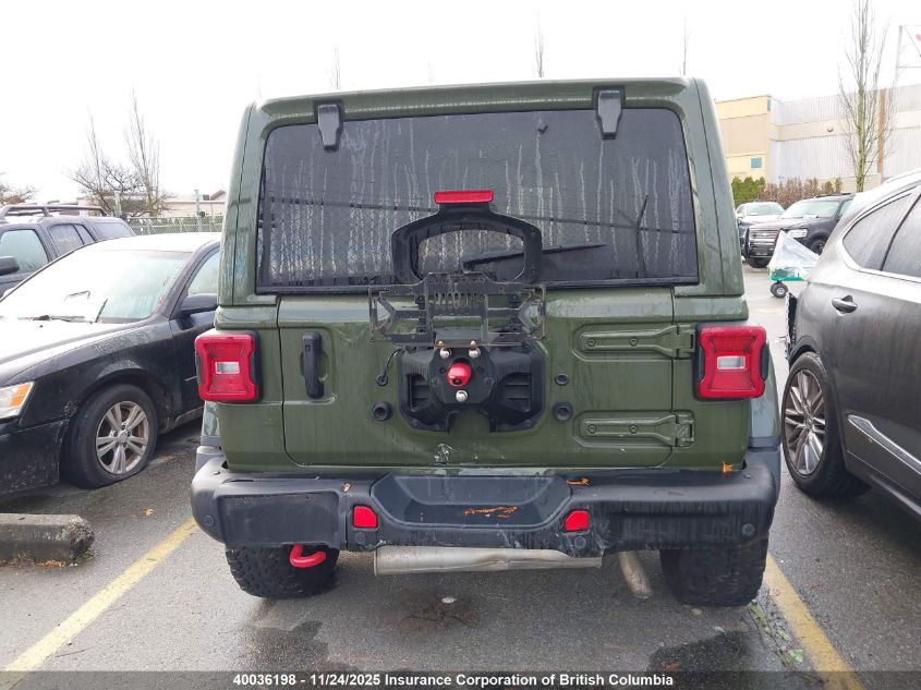 2021 Jeep Wrangler Unlimited Rubicon VIN: 1C4HJXFN0MW503915 Lot: 40036198