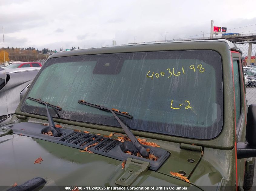 2021 Jeep Wrangler Unlimited Rubicon VIN: 1C4HJXFN0MW503915 Lot: 40036198