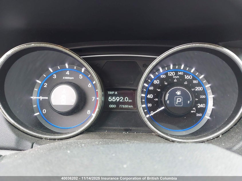 2012 Hyundai Sonata Gls VIN: 5NPEB4AC3CH392009 Lot: 40036202