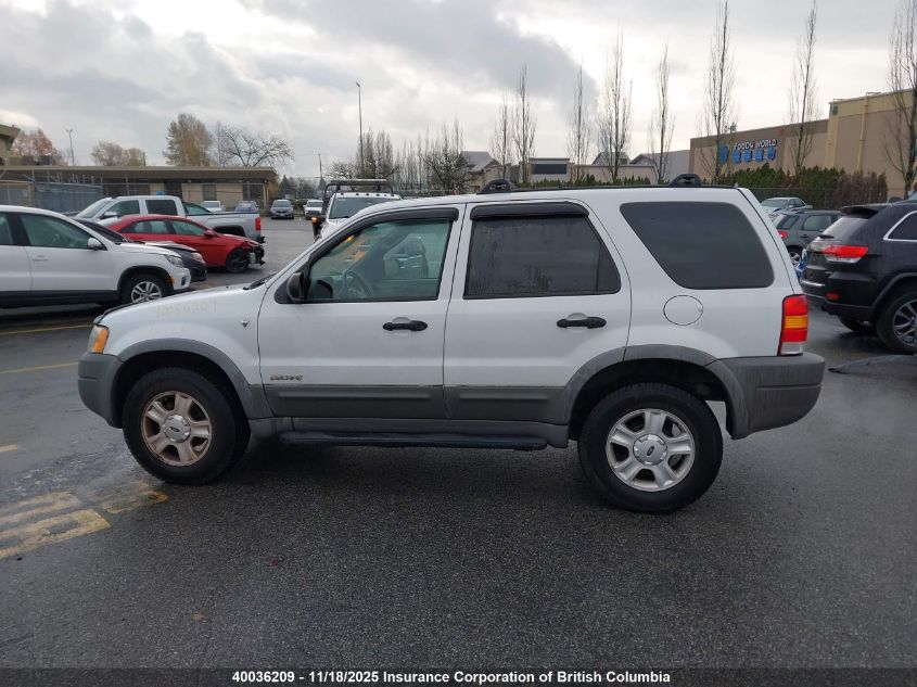 2002 Ford Escape Xlt VIN: 1FMCU04142KD70021 Lot: 40036209
