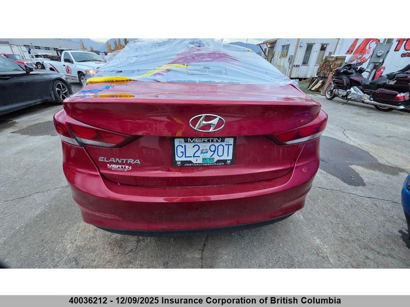 KMHD84LF0JU700804 2018 HYUNDAI ELANTRA photo no. 11