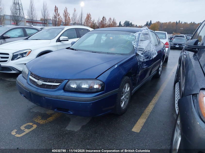 2G1WF52E059196283 2005 CHEVROLET IMPALA photo no. 2