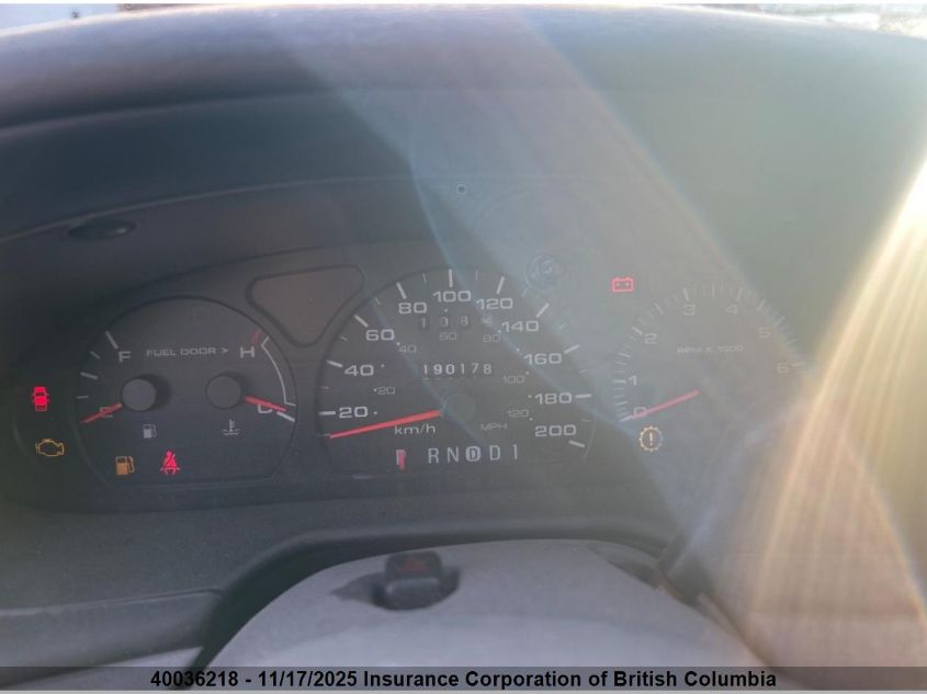 2002 Ford Taurus Se VIN: 1FAFP53U82G250846 Lot: 40036218