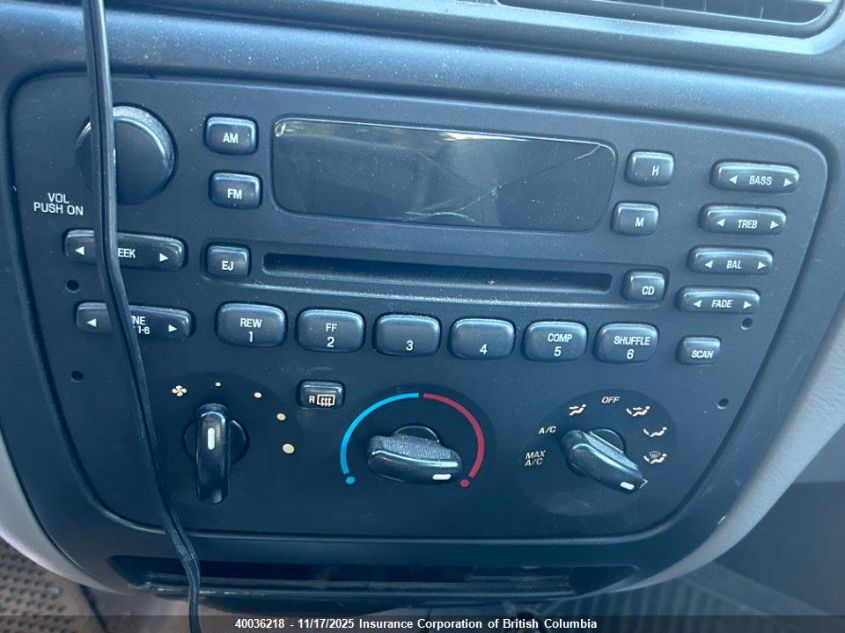 2002 Ford Taurus Se VIN: 1FAFP53U82G250846 Lot: 40036218