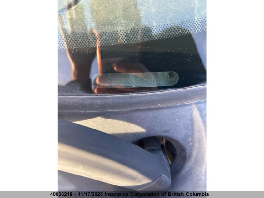 2002 Ford Taurus Se VIN: 1FAFP53U82G250846 Lot: 40036218