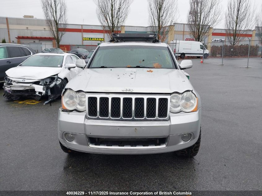 2008 Jeep Grand Cherokee Overland VIN: 1J8HR68M18C101263 Lot: 40036229