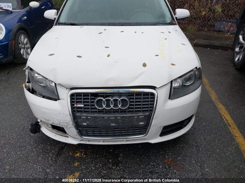 2008 Audi A3 VIN: WAUHF68P58A044567 Lot: 40036252
