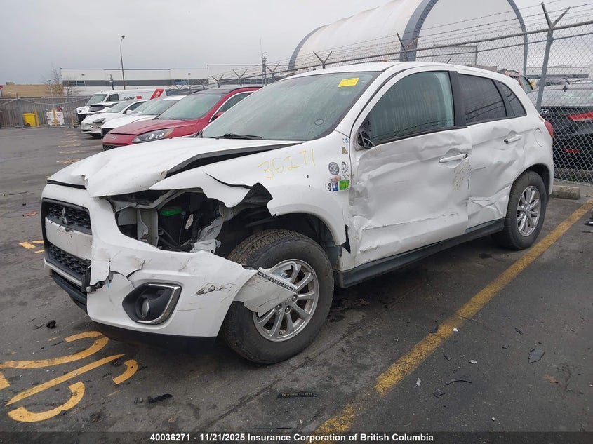 4A4AJ3AUXFE608326 2015 MITSUBISHI RVR photo no. 2