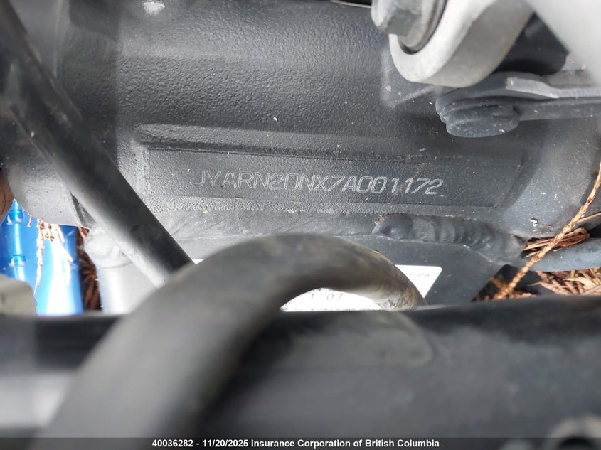 JYARN20NX7A001172 2007 YAMAHA YZF photo no. 14