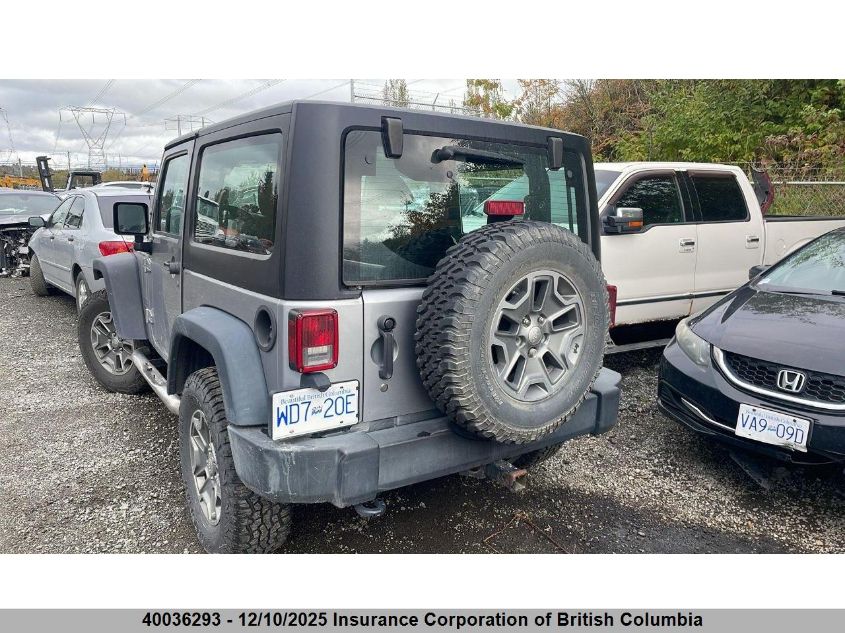 2016 Jeep Wrangler Sport VIN: 1C4AJWAG1GL268144 Lot: 40036293