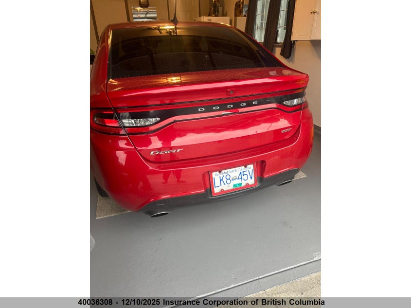 1C3CDFEB9FD173634 2015 DODGE DART photo no. 2