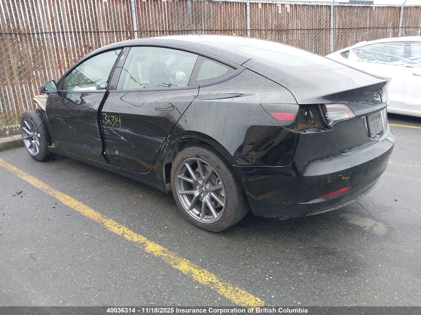 5YJ3E1EA8NF337871 2022 TESLA MODEL 3 photo no. 3