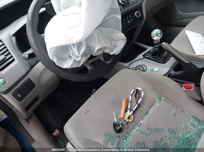 2012 Honda Civic Lx VIN: 2HGFB2E41CH014485 Lot: 40032457