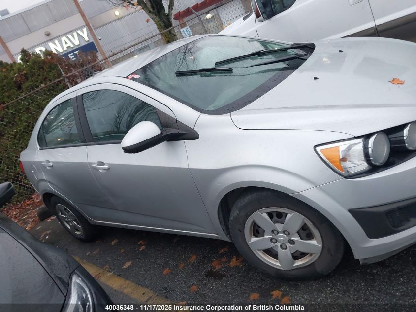2012 Chevrolet Sonic VIN: 1G1JA5EH4C4111766 Lot: 40036348