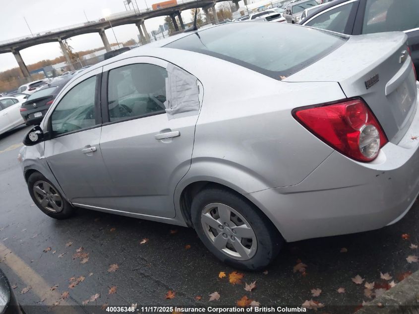 2012 Chevrolet Sonic VIN: 1G1JA5EH4C4111766 Lot: 40036348