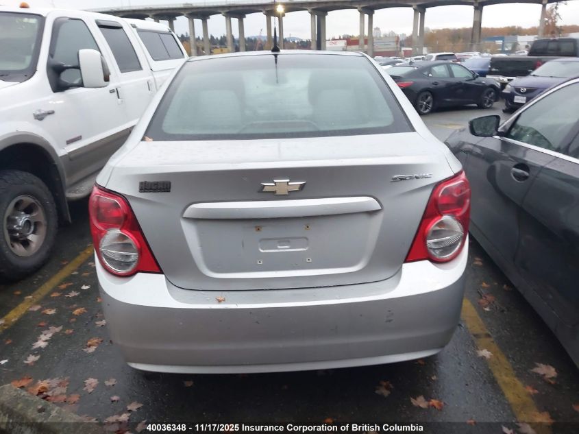 2012 Chevrolet Sonic VIN: 1G1JA5EH4C4111766 Lot: 40036348