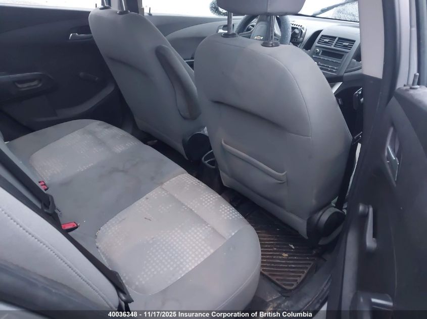 2012 Chevrolet Sonic VIN: 1G1JA5EH4C4111766 Lot: 40036348