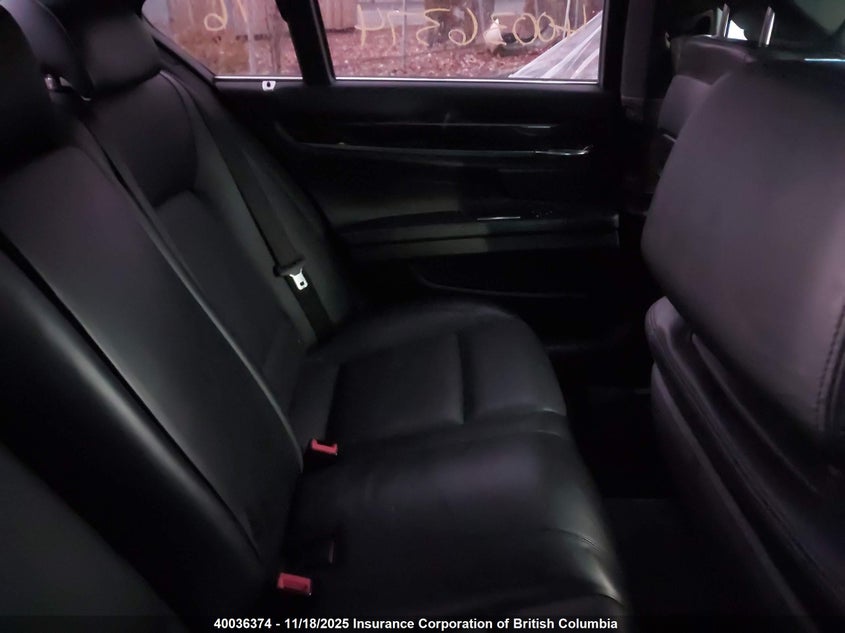 2013 BMW 750I VIN: WBAYB6C51DC998216 Lot: 40036374