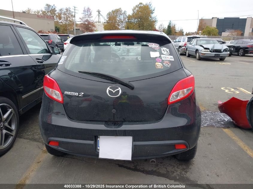 2011 Mazda Mazda2 VIN: JM1DE1HY2B0118766 Lot: 40033388
