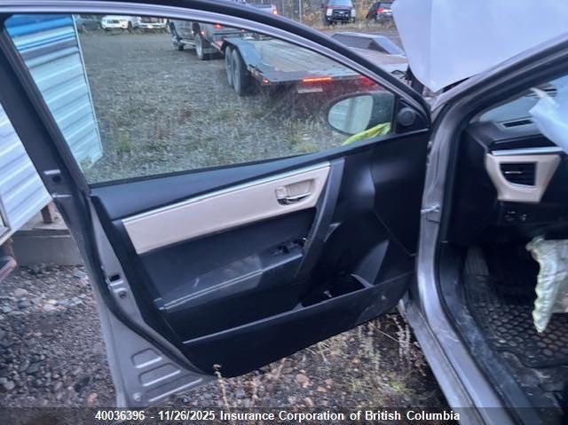 2015 Toyota Corolla Le VIN: 2T1BURHE2FC326818 Lot: 40036396