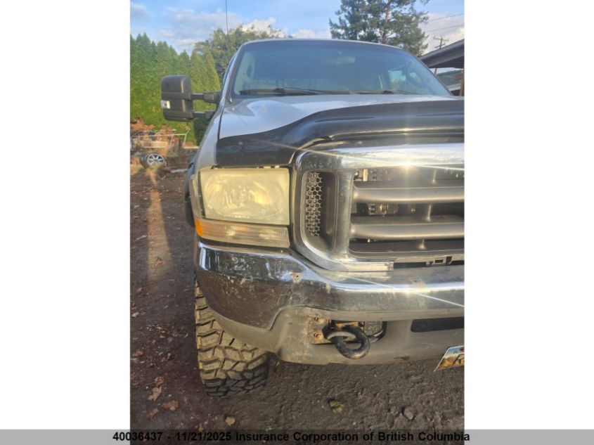 2004 Ford F350 VIN: 1FTSW31P54EC40268 Lot: 40036437