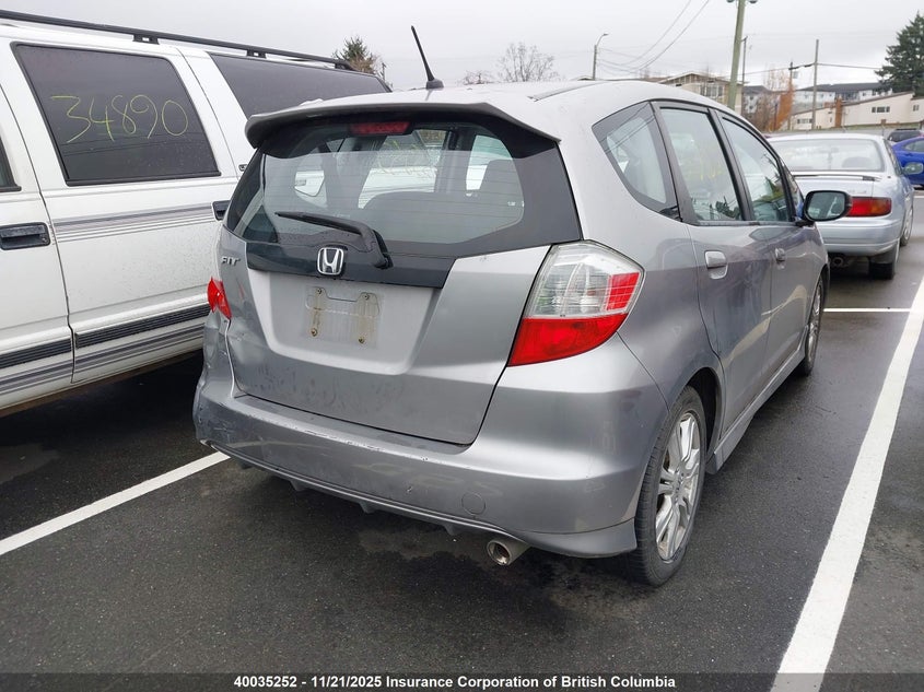 JHMGE88459S068574 2009 HONDA FIT photo no. 4