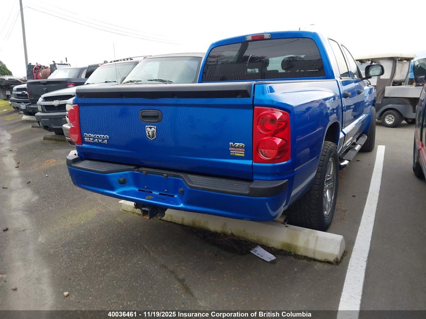 1D7HW48N68S527328 2008 DODGE DAKOTA photo no. 4