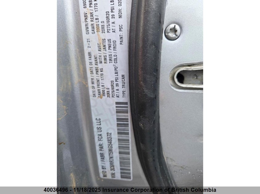3C6RR7KT5MG548372 2021 RAM 1500 photo no. 11