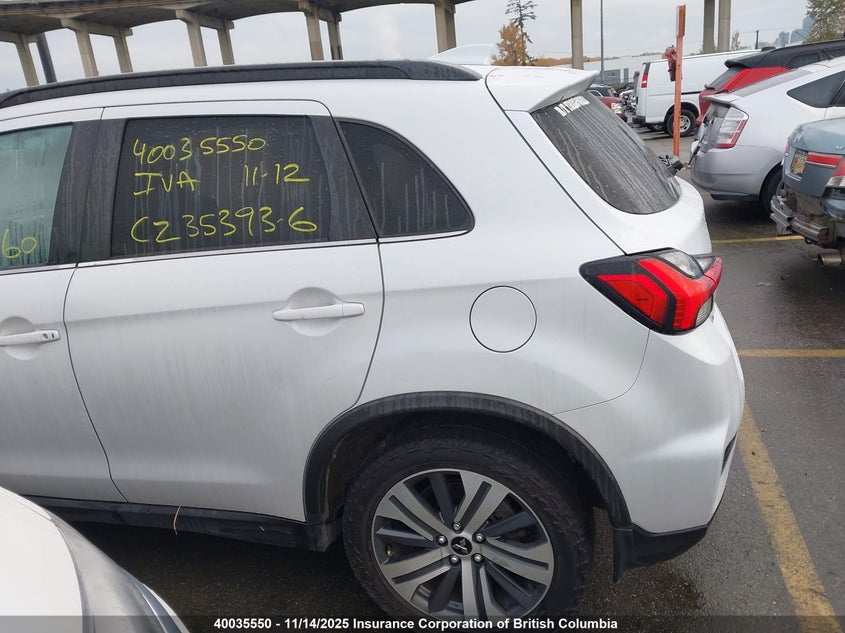 2022 Mitsubishi Rvr Se/Sel/Le/Gt VIN: JA4AJVAWXNU605204 Lot: 40035550