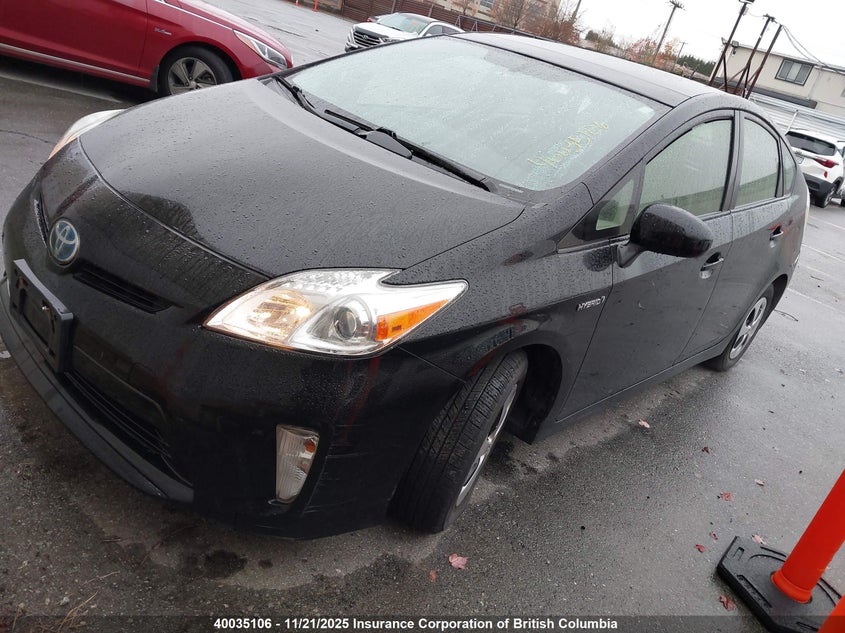 JTDKN3DU3D5554229 2013 TOYOTA PRIUS photo no. 2