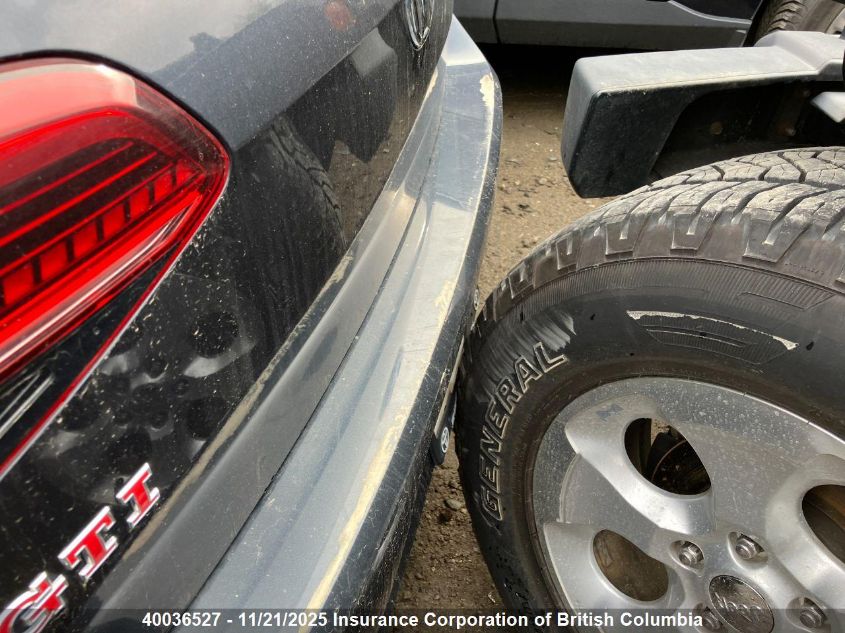 2018 Volkswagen Gti VIN: 3VW547AU1JM269835 Lot: 40036527