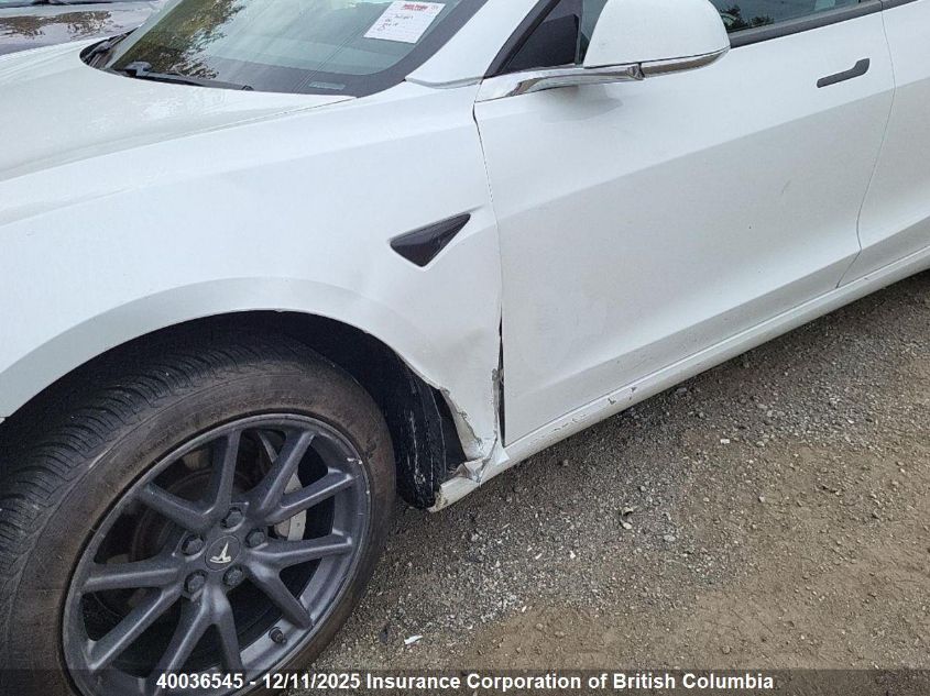 2019 Tesla Model 3 VIN: 5YJ3E1EA4KF428924 Lot: 40036545