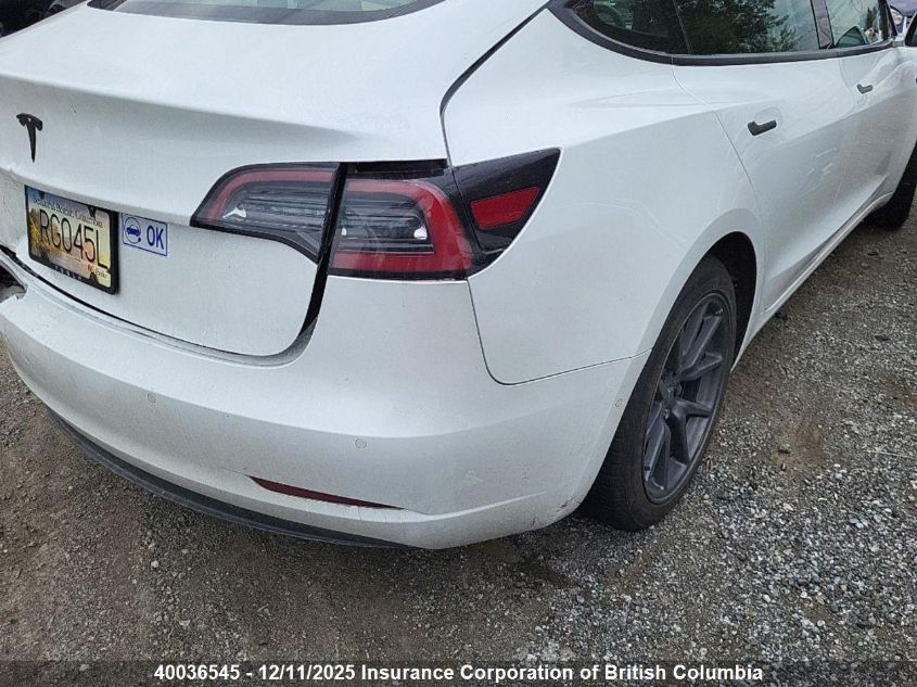 2019 Tesla Model 3 VIN: 5YJ3E1EA4KF428924 Lot: 40036545