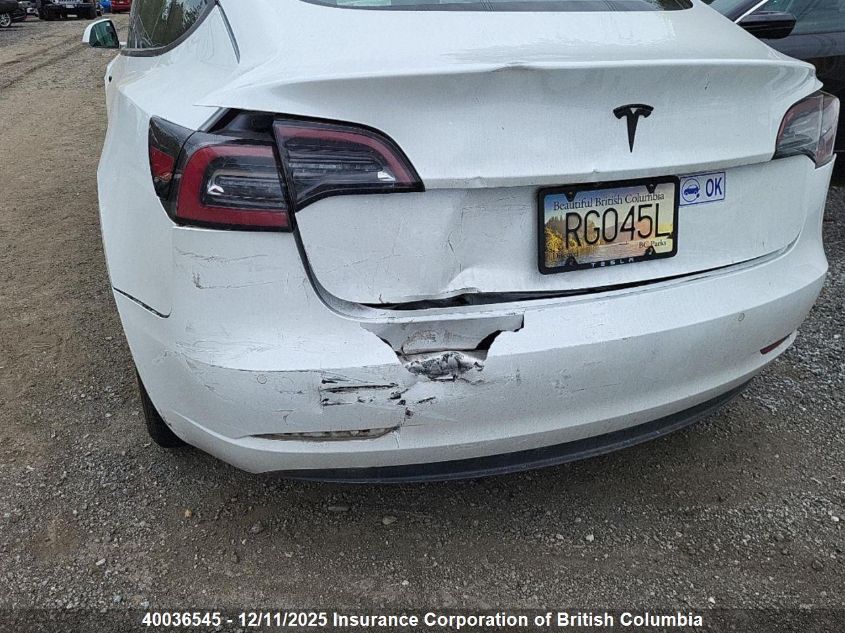 2019 Tesla Model 3 VIN: 5YJ3E1EA4KF428924 Lot: 40036545