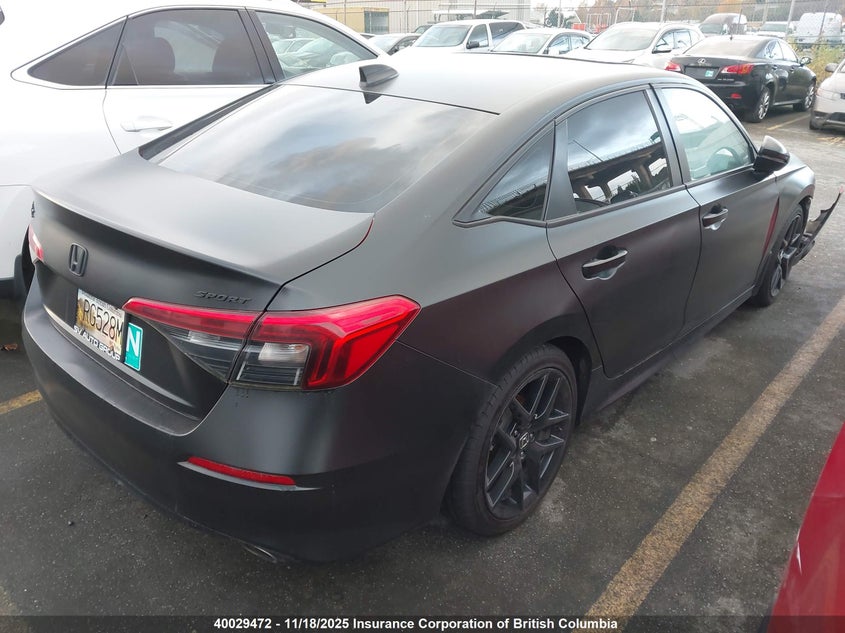 2HGFE2F50NH114062 2022 HONDA CIVIC photo no. 4