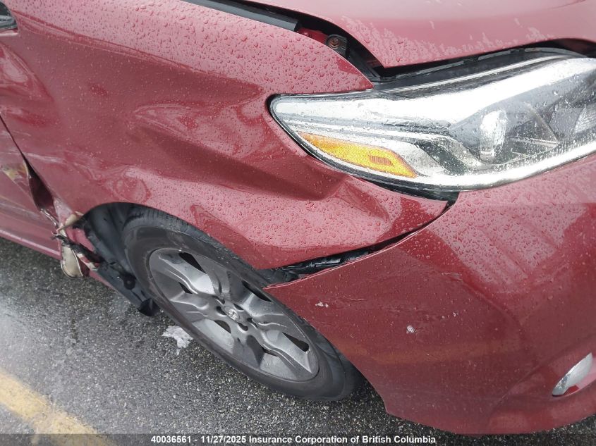 2015 Toyota Sienna Sport VIN: 5TDXK3DCXFS600089 Lot: 40036561