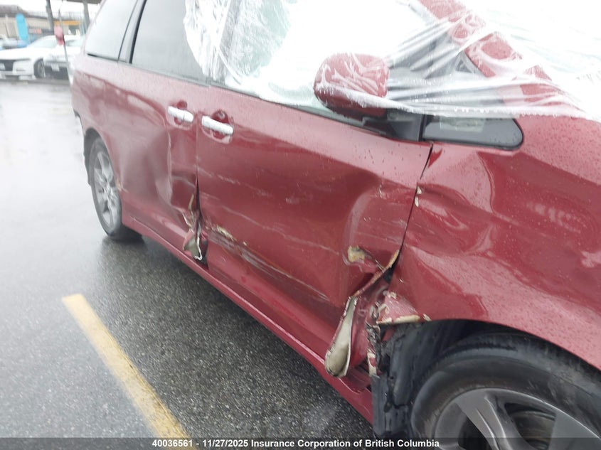 2015 Toyota Sienna Sport VIN: 5TDXK3DCXFS600089 Lot: 40036561